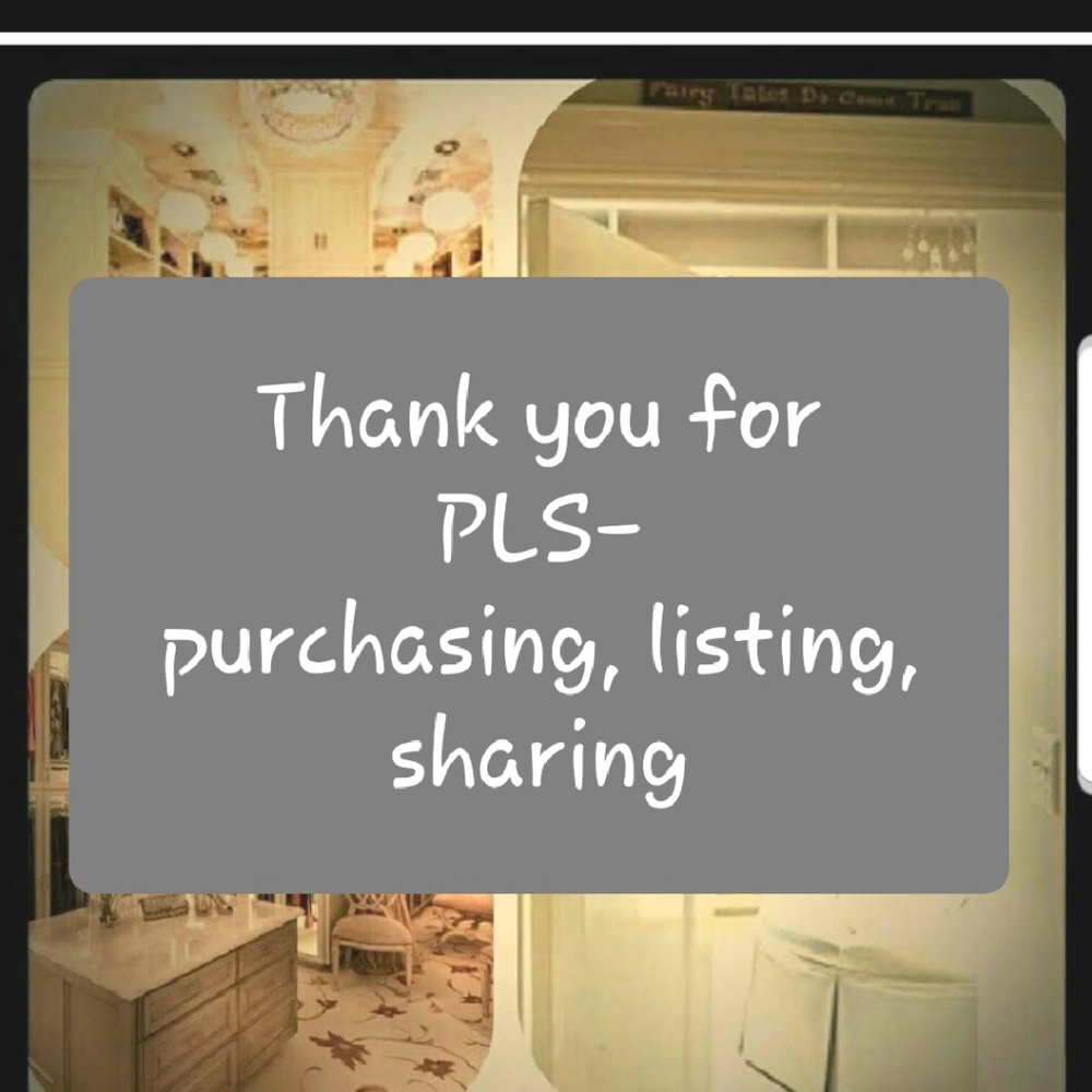 Thank you for P.L.S.